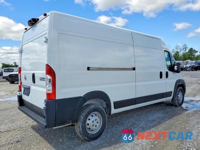Trzecie zdjęcie samochodu z tyłu: 2023 RAM PROMASTER 2500 DELIVERY VAN VIN:3C6LRVDG6PE549007 - miniatura
