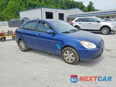 Czwarte zdjęcie samochodu z boku: 2010 HYUNDAI ACCENT GLS VIN:KMHCN4AC3AU494908 - miniatura