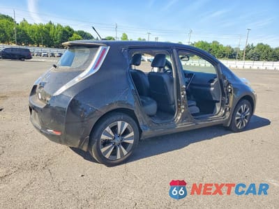 Trzecie zdjęcie samochodu z tyłu: 2013 NISSAN LEAF S VIN:1N4AZ0CP3DC415925 - miniatura