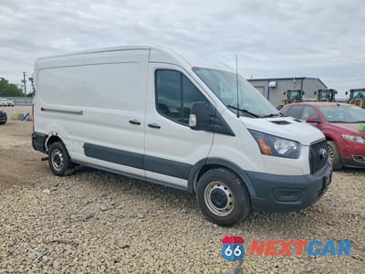 Czwarte zdjęcie samochodu z boku: 2023 FORD TRANSIT T-250 VIN:1FTBR1C81PKA70434 - miniatura