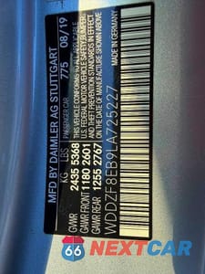 Zdjęcie 13 z 13 samochodu: 2020 MERCEDES-BENZ E 350 4MATIC VIN:WDDZF8EB9LA725227 - miniatura