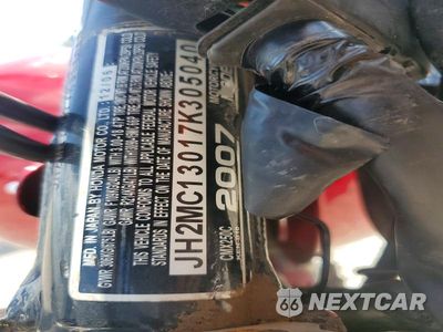 Zdjęcie 9 z 9 samochodu: 2007 HONDA CMX250 C VIN:JH2MC13017K305040 - miniatura