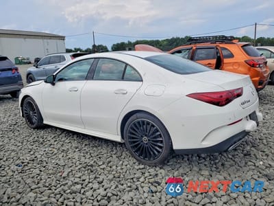 Drugie zdjęcie samochodu z przodu: 2025 MERCEDES-BENZ CLA 250 4MATIC VIN:W1K5J4HB8SN497455 - miniatura