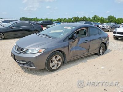 2013 HONDA CIVIC LX 2HGFB2F54DH550744 - główne zdjęcie licytacji z USA - miniatura