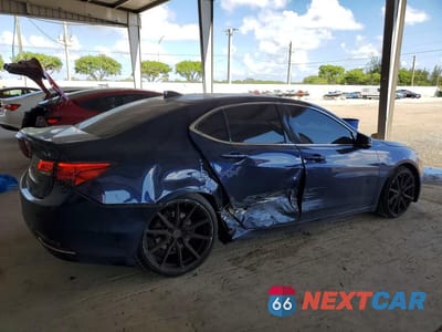 Trzecie zdjęcie samochodu z tyłu: 2015 ACURA TLX TECH VIN:19UUB2F58FA000990 - miniatura