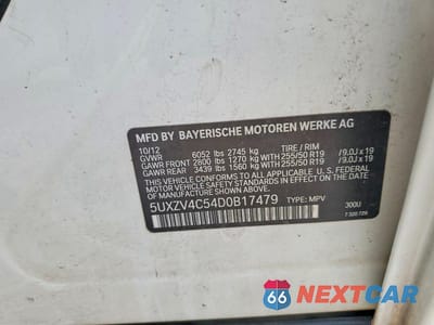 Zdjęcie 13 z 13 samochodu: 2013 BMW X5 XDRIVE35I VIN:5UXZV4C54D0B17479 - miniatura