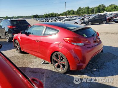 Drugie zdjęcie samochodu z przodu: 2016 HYUNDAI VELOSTER BASE VIN:KMHTC6AD4GU296664 - miniatura