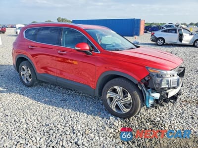 Czwarte zdjęcie samochodu z boku: 2023 HYUNDAI SANTA FE SEL VIN:5NMS24AJ6PH539007 - miniatura