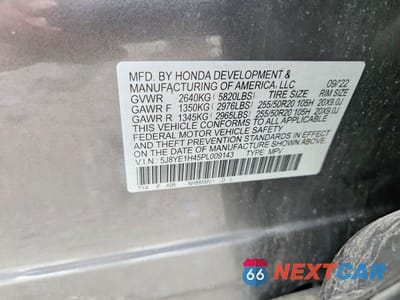 Zdjęcie 14 z 14 samochodu: 2023 ACURA MDX TECHNOLOGY VIN:5J8YE1H45PL009143 - miniatura