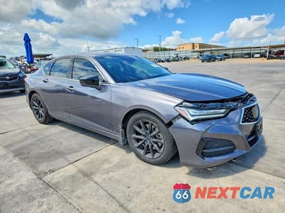 Czwarte zdjęcie samochodu z boku: 2021 ACURA TLX VIN:19UUB5F32MA003722 - miniatura