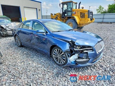 Czwarte zdjęcie samochodu z boku: 2018 LINCOLN MKZ SELECT VIN:3LN6L5D9XJR603686 - miniatura