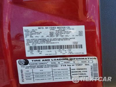 Zdjęcie 12 z 12 samochodu: 2013 FORD F150 VIN:1FTFW1CT1DFA06171 - miniatura