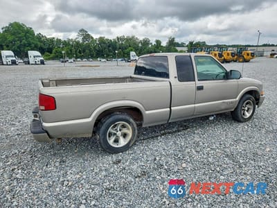 Trzecie zdjęcie samochodu z tyłu: 2001 CHEVROLET S TRUCK S10 VIN:1GCCS19WX18152505 - miniatura