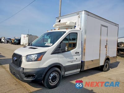 2023 FORD TRANSIT REFRIGERATED BOX TRUCK 1FDBW5ZG9PKA11013 - główne zdjęcie licytacji z USA - miniatura