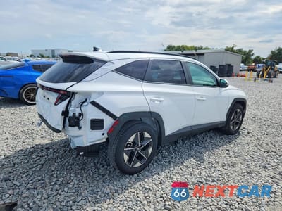 Trzecie zdjęcie samochodu z tyłu: 2025 HYUNDAI TUCSON SEL VIN:5NMJC3DEXSH540672 - miniatura