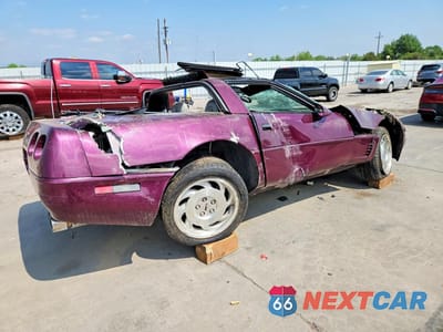 Trzecie zdjęcie samochodu z tyłu: 1995 CHEVROLET CORVETTE VIN:1G1YY22P7S5107028 - miniatura