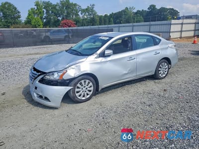 2013 NISSAN SENTRA S 3N1AB7AP7DL789858 - główne zdjęcie licytacji z USA - miniatura