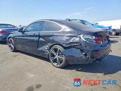 Drugie zdjęcie samochodu z przodu: 2019 BMW 430I VIN:WBA4W3C59KAF92844 - miniatura