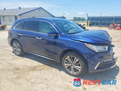 Czwarte zdjęcie samochodu z boku: 2018 ACURA MDX TECHNOLOGY VIN:5J8YD4H50JL027232 - miniatura