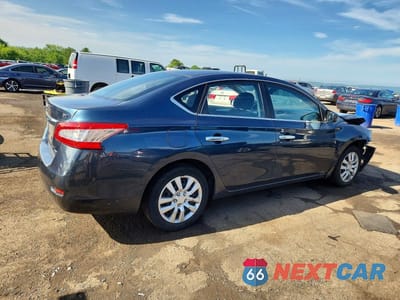 Trzecie zdjęcie samochodu z tyłu: 2013 NISSAN SENTRA SV VIN:1N4AB7AP2DN904594 - miniatura