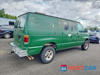 Trzecie zdjęcie samochodu z tyłu: 1994 FORD ECONOLINE E350 VAN VIN:1FTJE34G6RHA76125 - miniatura