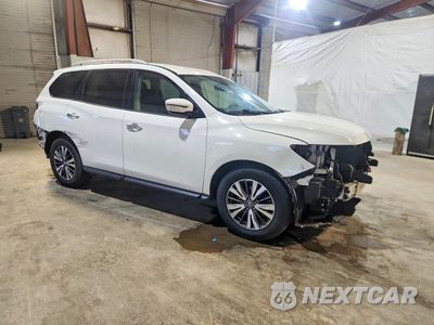 Czwarte zdjęcie samochodu z boku: 2017 NISSAN PATHFINDER SV VIN:5N1DR2MM4HC636085 - miniatura