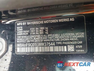 Zdjęcie 12 z 12 samochodu: 2020 BMW Z4 M40I VIN:WBAHF9C01LWW37544 - miniatura