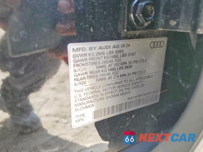 Zdjęcie 13 z 13 samochodu: 2025 AUDI Q7 PREMIUM VIN:WA1ACBF74SD012525 - miniatura