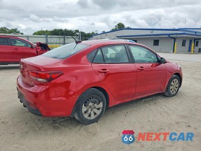 Trzecie zdjęcie samochodu z tyłu: 2019 KIA RIO S VIN:3KPA24AB1KE180055 - miniatura