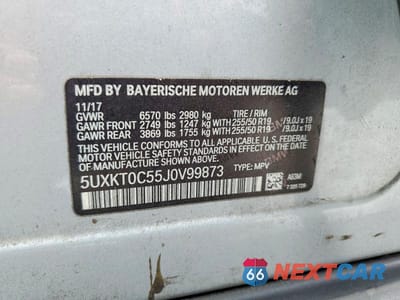 Zdjęcie 13 z 13 samochodu: 2018 BMW X5 XDR40E VIN:5UXKT0C55J0V99873 - miniatura