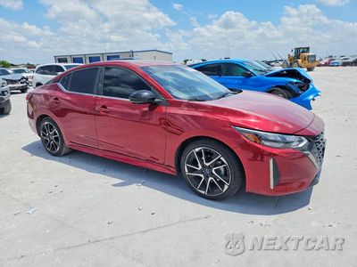 Czwarte zdjęcie samochodu z boku: 2024 NISSAN SENTRA SR VIN:3N1AB8DV5RY362270 - miniatura
