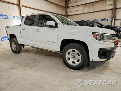 Czwarte zdjęcie samochodu z boku: 2021 CHEVROLET COLORADO VIN:1GCGTBEN5M1127722 - miniatura