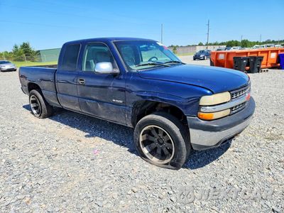 Czwarte zdjęcie samochodu z boku: 2000 CHEVROLET SILVERADO K1500 VIN:2GCEK19T1Y1399827 - miniatura