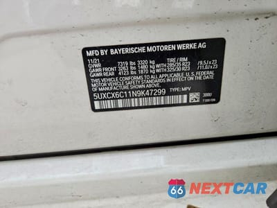 Zdjęcie 13 z 13 samochodu: 2022 BMW X7 ALPINA XB7 VIN:5UXCX6C11N9K47299 - miniatura