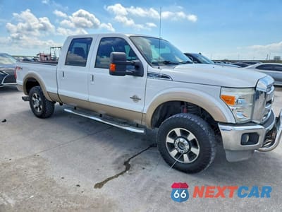 Czwarte zdjęcie samochodu z boku: 2011 FORD F250 SUPER DUTY VIN:1FT7W2BT4BEC50847 - miniatura