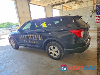 Drugie zdjęcie samochodu z przodu: 2023 FORD EXPLORER POLICE INTERCEPTOR VIN:1FM5K8AB3PGA79563 - miniatura