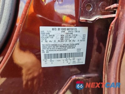 Zdjęcie 13 z 13 samochodu: 2012 FORD EDGE SE VIN:2FMDK3GC4CBA55661 - miniatura