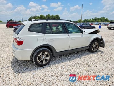Trzecie zdjęcie samochodu z tyłu: 2006 BMW X3 3.0I VIN:WBXPA93486WG75282 - miniatura