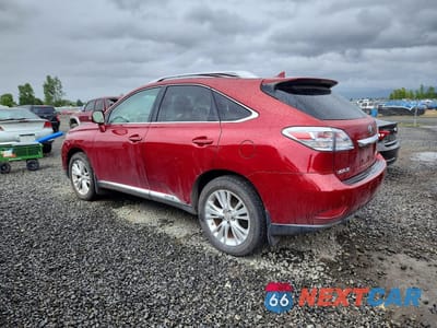 Drugie zdjęcie samochodu z przodu: 2010 LEXUS RX 450H VIN:JTJBC1BA7A2026979 - miniatura