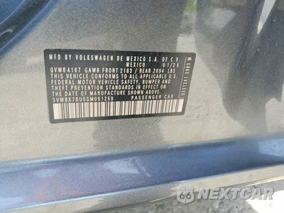 Zdjęcie 12 z 12 samochodu: 2025 VOLKSWAGEN JETTA SPORT VIN:3VWBX7BU5SM051259 - miniatura