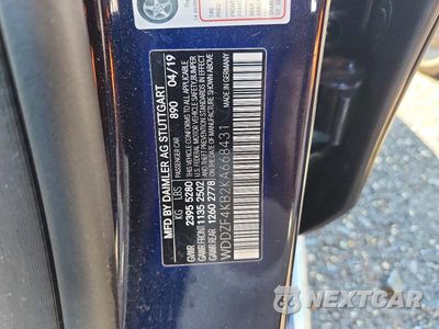 Zdjęcie 12 z 12 samochodu: 2019 MERCEDES-BENZ E 300 4MATIC VIN:WDDZF4KB2KA668431 - miniatura