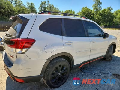 Trzecie zdjęcie samochodu z tyłu: 2020 SUBARU FORESTER SPORT VIN:JF2SKARCXLH504701 - miniatura