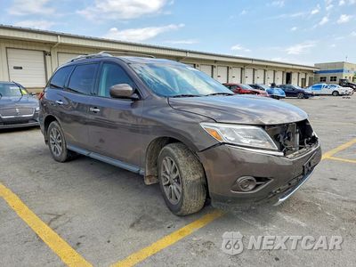 Czwarte zdjęcie samochodu z boku: 2016 NISSAN PATHFINDER S VIN:5N1AR2MM5GC652426 - miniatura