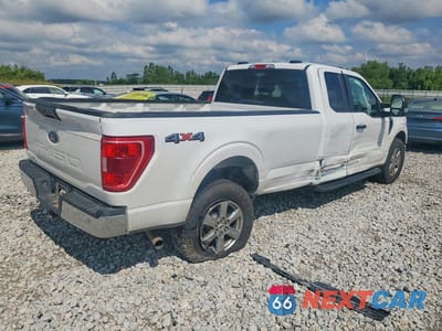 Trzecie zdjęcie samochodu z tyłu: 2021 FORD F150 SUPER CAB VIN:1FTFX1E58MKF02491 - miniatura