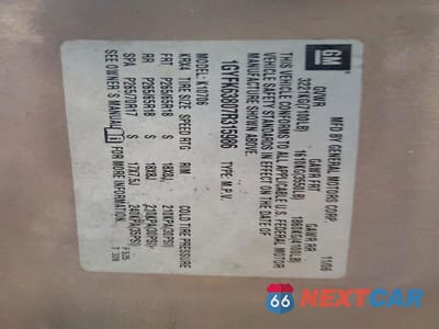 Zdjęcie 13 z 13 samochodu: 2007 CADILLAC ESCALADE LUXURY VIN:1GYFK63807R315986 - miniatura