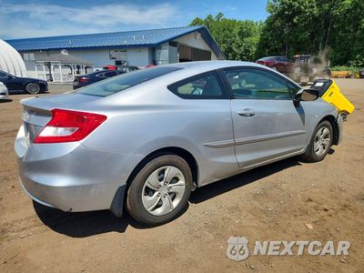 Trzecie zdjęcie samochodu z tyłu: 2013 HONDA CIVIC LX VIN:2HGFG3B53DH517313 - miniatura