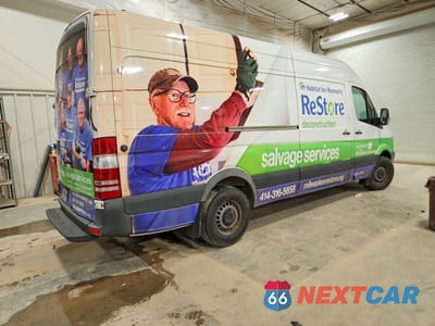 Trzecie zdjęcie samochodu z tyłu: 2008 DODGE SPRINTER 2500 DELIVERY VAN VIN:WD0PE845185242368 - miniatura