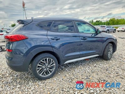Trzecie zdjęcie samochodu z tyłu: 2020 HYUNDAI TUCSON SEL VIN:KM8J3CAL3LU213510 - miniatura