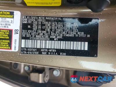 Zdjęcie 13 z 13 samochodu: 2013 TOYOTA VENZA LE VIN:4T3ZA3BB2DU063350 - miniatura