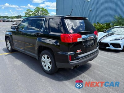 Trzecie zdjęcie samochodu z tyłu: 2016 GMC TERRAIN SLE VIN:2GKFLSEK4G6249219 - miniatura
